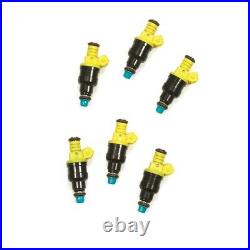 150615 Accel Set of 6 Fuel Injectors Gas New for Chevy Olds Citation Bronco