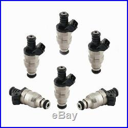 150617 Accel New Set of 6 Fuel Injectors Gas for Chevy Olds Citation Bronco