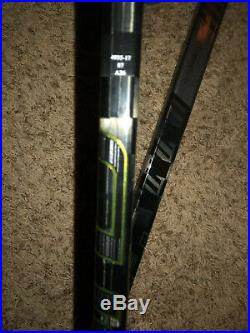 2 Pack Of Bauer Supreme 2S Pro Pro Stock Hockey Sticks LH 87 Flex