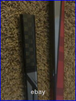 2 pack pro stock bauer supreme ultrasonic LH hockey sticks custom red color p92M