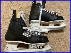 BAUER SUPREME 1000 Brand New old pro stock size 9.5 DB Ice Hockey Skates