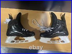 BAUER SUPREME MACH ICE HOCKEY SKATES PRO STOCK NEVER USED (2 Pairs Of New Steel)