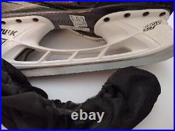 BAUER SUPREME S37 ICE HOCKEY SKATES SENIOR Size 9 D Sharpened with Guards! NEW