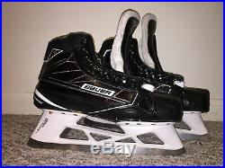BAUER Supreme 1s Pro Stock GOALIE Hockey Skates SENIOR 10 E NEW
