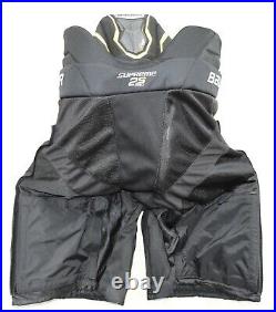 BAUER Supreme 2S Pro Velkro Ice hockey Pants, Sz. L, Black, NEW