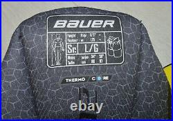 BAUER Supreme 2S Pro Velkro Ice hockey Pants, Sz. L, Black, NEW