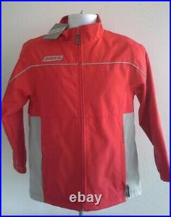 BAUER Supreme Midweight Boys Youth Size M Red Hockey Warmup Jacket