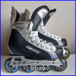 BAUER Supreme NIKE Energy Hockey Rollerblades JUNIOR size 5R Shoe 6 Brand New