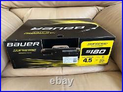 BAUER Supreme S180 Hockey Skates Jr Size 4.5 width D 1048616 New with Box