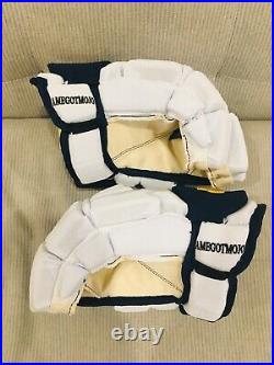 BUFFALO SABRES Bauer Supreme 1S Pro Stock Hockey Gloves 50th Anniversary 13 14