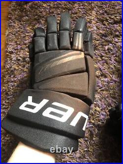 Bauer 2S + 2X Pro hockey gloves pro stock 14 NHL Black Lot Of 3 Single Right Le