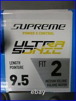 Bauer 3D & PROSHARP Supreme Ultrasonic 9.5 Goalie Skates 1057174 NEW OPEN BOX