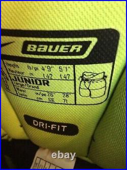 Bauer NBH Supreme 50 hockey pants JR size Large (Black) NEW