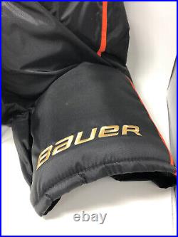 Bauer Pro Stock Hockey Pant Pants Sr Size Large Supreme Ducks New With Tags