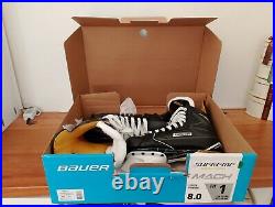 Bauer S170 Supreme US Size 8 ice hockey shoes. LS1 Light speed edge