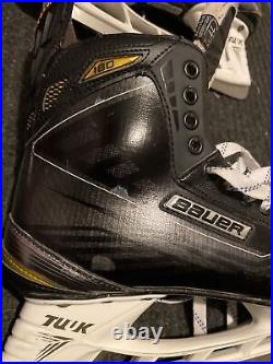 Bauer S180 Supreme Ice Skates New Blades, LS3 Sharpened Men 11 Skate 12.5 Shoe