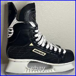 Bauer Supreme 1000 Senior Ice Hockey Size 10 Skate/11.5 Shoe Black New With Box