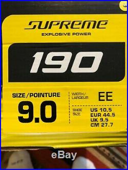 Bauer Supreme 190 Hockey Skates size 9.0 EE