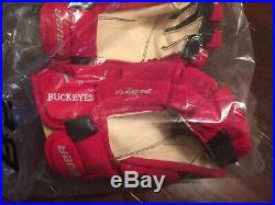 Bauer Supreme 1S Gloves 13 Pro Stock Hockey Gloves, Ohio State Buckeyes