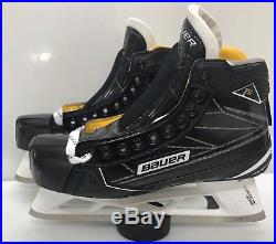 Bauer Supreme 1S Mens Pro Stock Hockey Goalie Skates Size 10.5 D 1168