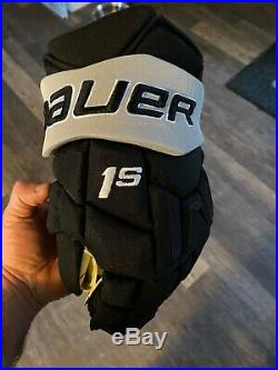 Bauer Supreme 1S Pro Stock Hockey Gloves 14 Kings Pearson