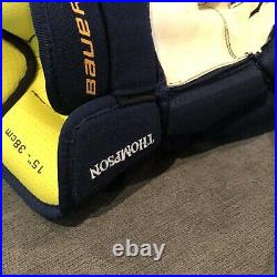 Bauer Supreme 1S Pro Stock Hockey Gloves St. Louis Blues 15