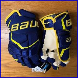 Bauer Supreme 2S Pro Stock Hockey Gloves 13 Nylander Team Sweden Olympics