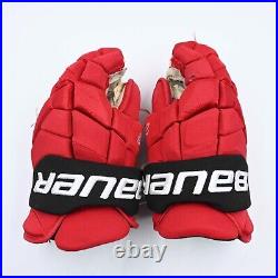 Bauer Supreme 2S Pro Stock Hockey Gloves 14 New Jersey Devils NHL Palmieri