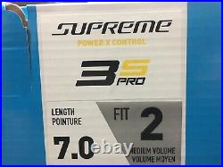 Bauer Supreme 3S PRO Hockey Skates Size 7.0 FIT2 NEW