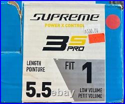Bauer Supreme 3s Pro Hockey Skates Intermediate Size 5.5 Fit 1 New In Box