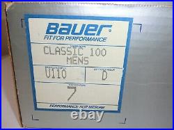 Bauer Supreme Classic 100 Men's Hockey Skates Size 7 Width D New Unused