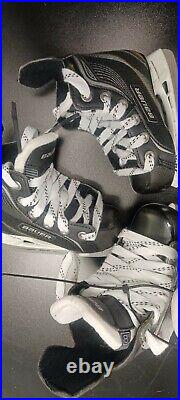 Bauer Supreme Ice Hockey Skates Stainless youth Sizes 7R /8R bundle