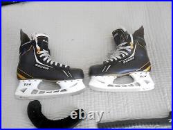 Bauer Supreme Ice Hockey Skates Tuuk Blades US Men's Shoe 9.5 New Condition