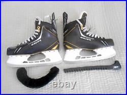 Bauer Supreme Ice Hockey Skates Tuuk Blades US Men's Shoe 9.5 New Condition
