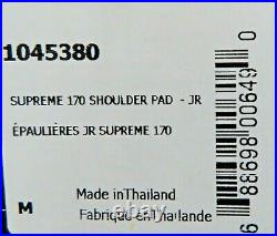 Bauer Supreme Junior 170 Shoulder Pads, YellowithBlack, Medium (1045380)