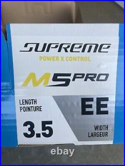 Bauer Supreme M5 Pro Skate Junior Size 3.5 EE NEW