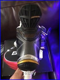 Bauer Supreme MX3 Mens Pro Stock Hockey Skates Shoe Size 9 Boot Size 7 1/2