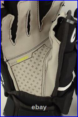 Bauer Supreme Mach Hockey Gloves Black/White Senior Size 15 (0411-0138)