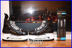Bauer Supreme Mach Hockey Skates 7.5 Fit 2 Carbonlite Steel