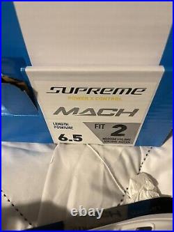Bauer Supreme Mach Ice Hockey Skates Size 6.5 Fit 2