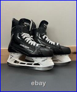 Bauer Supreme Mach Pro Senior Ice Hockey Skates Size 12 Fit 2 New with Steel