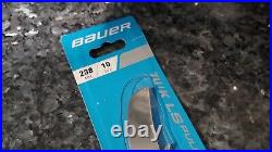 Bauer Supreme Mach Senior Ice Hockey Skates 10 Fit 2 New Steel, New Insoles