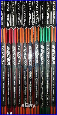 Bauer Supreme Nxg Junior Hockey Sticks Pm9 Stamkos 52 Right Clear 2pack