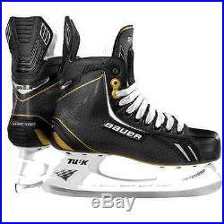 Bauer Supreme One. 8 ice hockey skates senior size 9.5 EE black new mens skate sr
