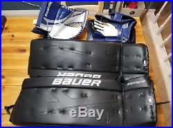 Bauer Supreme One. 9 Hockey Goalie Leg Pads Intermediate 31 + 1 New