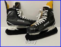 Bauer Supreme S150 Sr. Ice Hockey Skates Size 8 with skate soakers