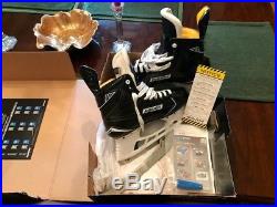 Bauer Supreme S180 Ice Skates (Sr 7.5 W D) withNew $60 Spare Blades Included