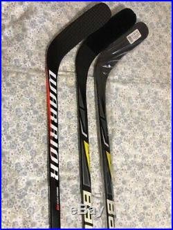Bauer Supreme S180 and Warrior Covert QRE 3 Pack hockey sticks
