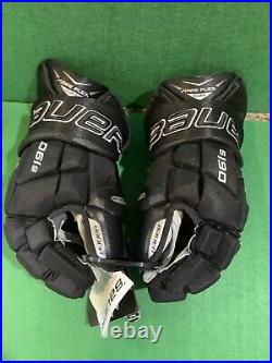 Bauer Supreme S190 SR GANT Hockey Gloves Black Size 15