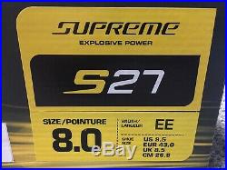 Bauer Supreme S27 Skates Size Senior 8.0 EE